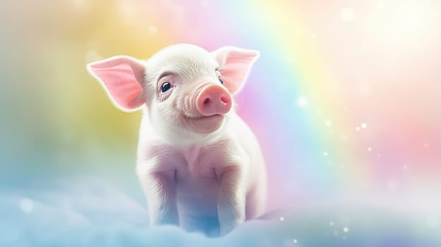 This cute baby piglet is perfect for marketing and branding. Its innocence and charm will captivate your audience, evoking warmth and joy. Add whimsy to your project with this delightful image.