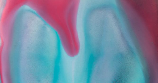 Red and blue fluid wave. Duotone compositions with gradient flow shape. Innovation modern background. Abstract Fluid Acrylic Painting. Liquid background.
