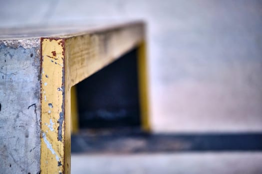 rail in a Skateboard Park