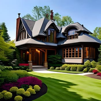 Creative Luxury  Home Picture is AI-generated illustration.