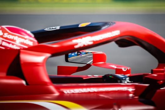 MELBOURNE, AUSTRALIA - MARCH 24: Charles Leclerc of Monaco drives the Ferrari SF-24 during the 2024 Australian Grand Prix at Albert Park in Melbourne, Australia