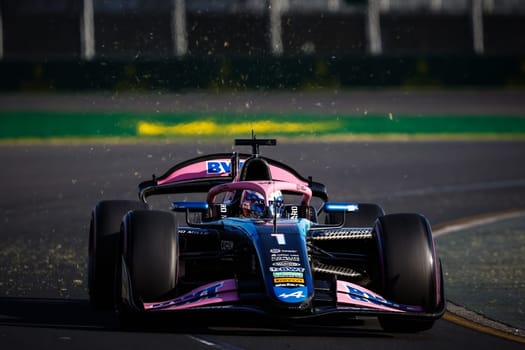 MELBOURNE, AUSTRALIA - MARCH 22: Victor Martin of France and Art Grand Prix in F2 Qualifying at the 2024 Australian Grand Prix at Albert Park in Melbourne, Australia