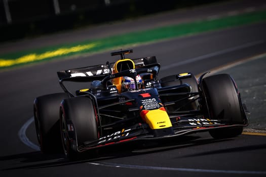 MELBOURNE, AUSTRALIA - MARCH 23: Max Verstappen of the Netherlands drives the Oracle Red Bull Racing RB20 during qualifying in the 2024 Australian Grand Prix at Albert Park in Melbourne, Australia