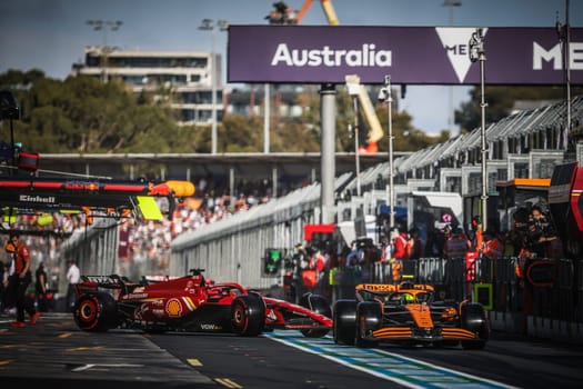 MELBOURNE, AUSTRALIA - MARCH 23: Lando Norris of Great Britain drives the McLaren MCL38 during qualifying in the 2024 Australian Grand Prix at Albert Park in Melbourne, Australia