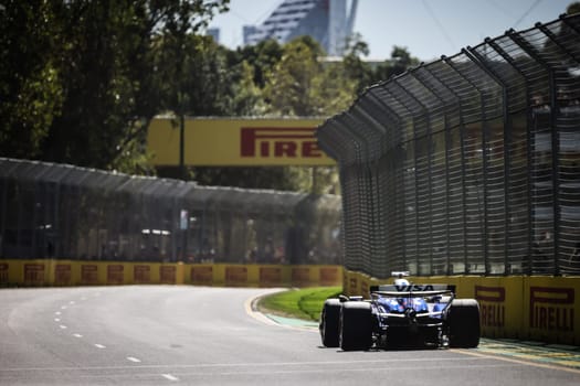 MELBOURNE, AUSTRALIA - MARCH 24: Daniel Ricciardo of Australia drives the Visa Cash App RB Formula One Team VCARB 01 during the 2024 Australian Grand Prix at Albert Park in Melbourne, Australia