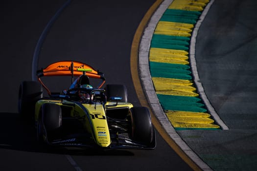 MELBOURNE, AUSTRALIA - MARCH 22: Gabriel Bortoleto of Brazil and Invicta Racing during qualifying at the 2024 Formula 2 Australian Grand Prix at Albert Park in Melbourne, Australia