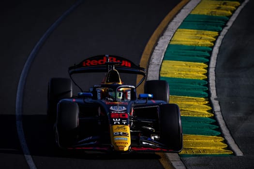 MELBOURNE, AUSTRALIA - MARCH 22: Isack Hadjar of France and Campos Racing during qualifying at the 2024 Formula 2 Australian Grand Prix at Albert Park in Melbourne, Australia