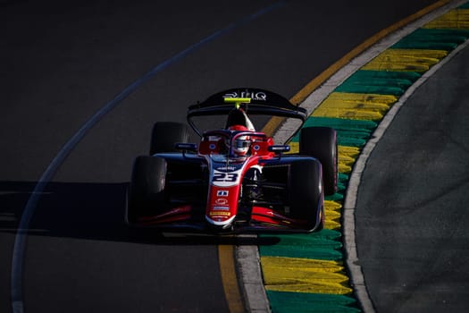 MELBOURNE, AUSTRALIA - MARCH 22: Roman Stanek of Czech Republic and Trident during qualifying at the 2024 Formula 2 Australian Grand Prix at Albert Park in Melbourne, Australia