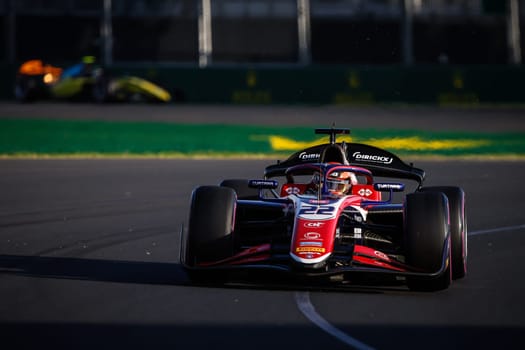 MELBOURNE, AUSTRALIA - MARCH 22: Richard Verschoor of Netherlands and Trident during qualifying at the 2024 Formula 2 Australian Grand Prix at Albert Park in Melbourne, Australia