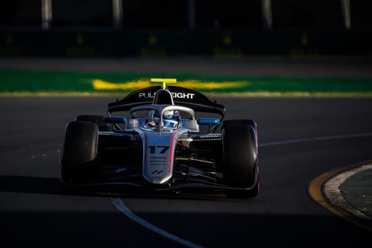 MELBOURNE, AUSTRALIA - MARCH 22: Paul Aron of Estonia and Hitech Pulse-Eight during qualifying at the 2024 Australian Grand Prix at Albert Park in Melbourne, Australia