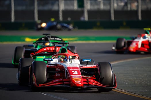 MELBOURNE, AUSTRALIA - MARCH 22: Oliver Bearman of Great Britain and Prema Racing during qualifying at the 2024 Formula 2 Australian Grand Prix at Albert Park in Melbourne, Australia