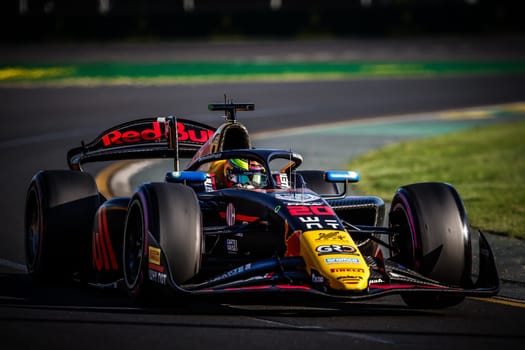 MELBOURNE, AUSTRALIA - MARCH 22: Isack Hadjar of France and Campos Racing during qualifying at the 2024 Formula 2 Australian Grand Prix at Albert Park in Melbourne, Australia