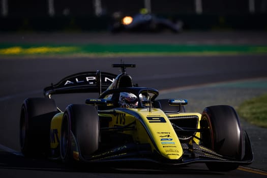 MELBOURNE, AUSTRALIA - MARCH 22: Kush Maini of India and invicta Racing during qualifying at the 2024 Formula 2 Australian Grand Prix at Albert Park in Melbourne, Australia