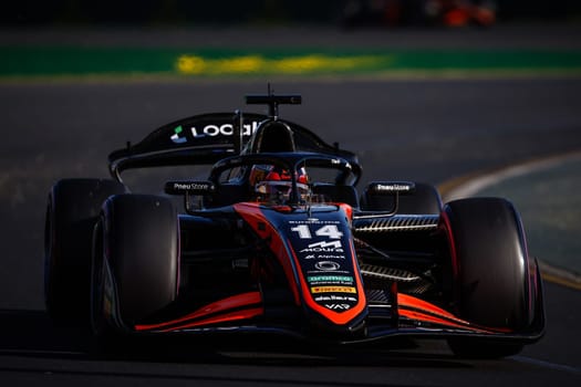 MELBOURNE, AUSTRALIA - MARCH 22: Enzo Fittipaldi of Brazil and Van Amersfoort Racing during qualifying at the 2024 Formula 2 Australian Grand Prix at Albert Park in Melbourne, Australia