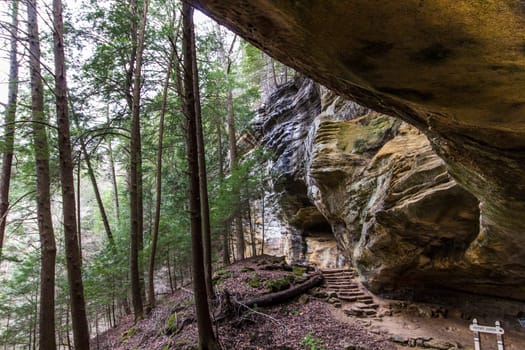Views at Old Man's Cave, Hocking Hills State Park, Ohio
