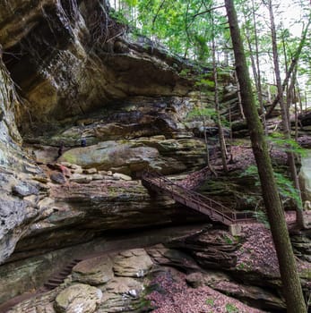 Views at Old Man's Cave, Hocking Hills State Park, Ohio