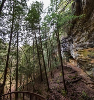 Views at Old Man's Cave, Hocking Hills State Park, Ohio