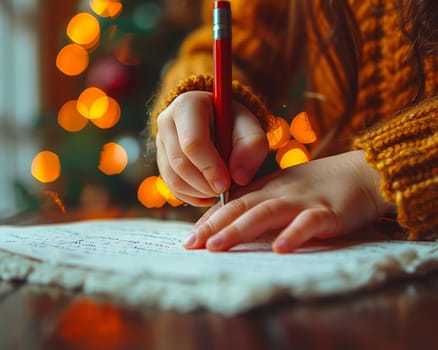 Hand guiding a child's hand in writing, illustrating teaching and guidance.