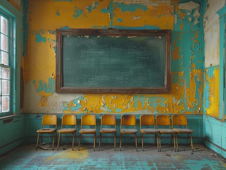 Stock footage of a lively dance performance, bringing cultural expression and movement to life. School classroom with empty chairs and chalkboard, symbolizing education and learning.