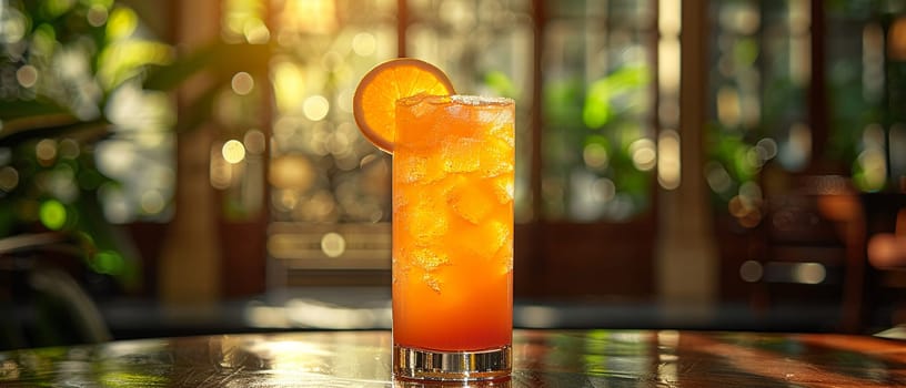 Singapore Sling served at the historic Raffles Hotel, paying homage to its birthplace.