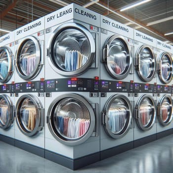 Dry cleaning services at home for the washing clothes