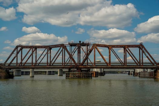 Long Bridge view from a cruise on potomac river washignton dc on riverboat water taxi