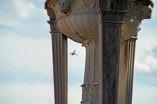 AirPlane over Washington DC Lincoln Memorial