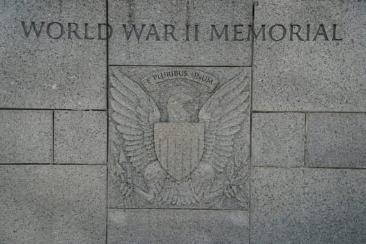 World war II Memorial in mall of washington dc USA