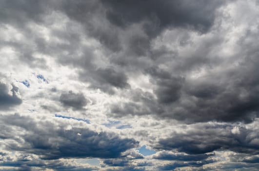 Photo of some white light clouds and cloudy blue sky landscape.6