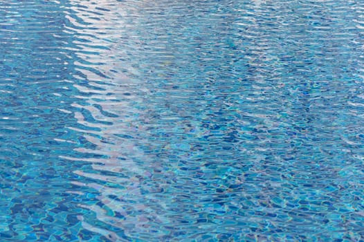 surface of blue swimming pool,background of water in swimming pool. 12