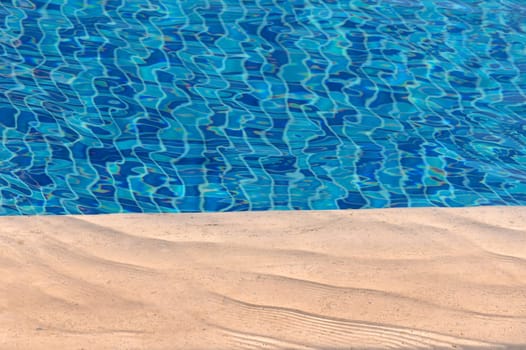 surface of blue swimming pool,background of water in swimming pool. 10