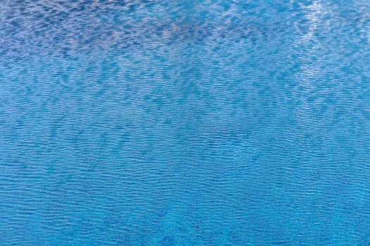 surface of blue swimming pool,background of water in swimming pool.7