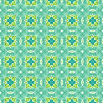 Textile ready flawless print, swimwear fabric, wallpaper, wrapping. Green lovely boho chic summer design. Chevron watercolor pattern. Green geometric chevron watercolor border.