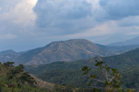 Troodos mountains in Cyprus, close to Mount Olympus, popular for area for tourists, hikes, and quads 4