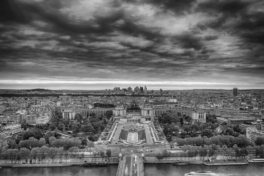 Paris night view cityscape landscape