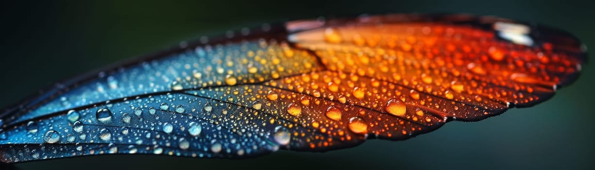 Close-up of a vibrant butterfly wing, for nature and beauty inspired projects.