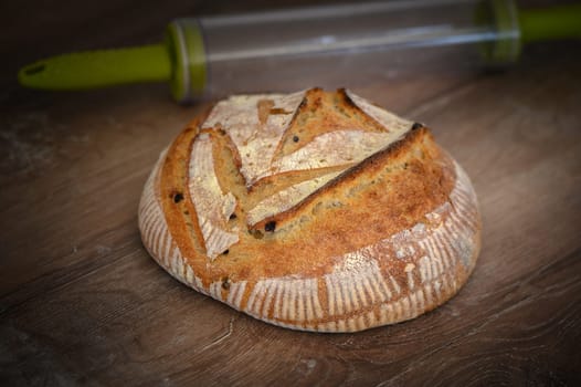 Close-up of bread on table 2