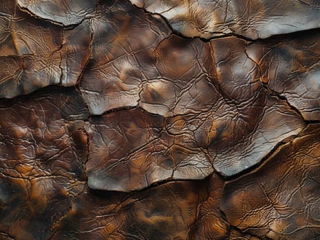 Vintage leather texture with natural patina, great for heritage and classic themed projects.