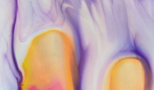 Fluid art texture. Background with abstract mixing paint effect. Liquid acrylic picture that flows and splashes. Mixed paints for interior poster.
