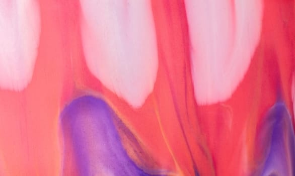 Fluid art texture. Background with abstract mixing paint effect. Liquid acrylic picture that flows and splashes. Mixed paints for interior poster.