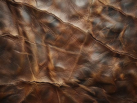 Vintage leather texture with natural patina, great for heritage and classic themed projects.