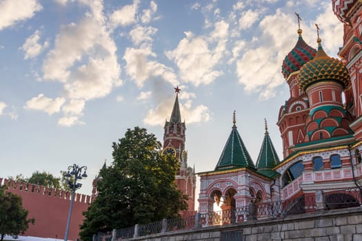 Moscow, Russia - 07.03.2023 - Red square and Saint Basil cathedral.