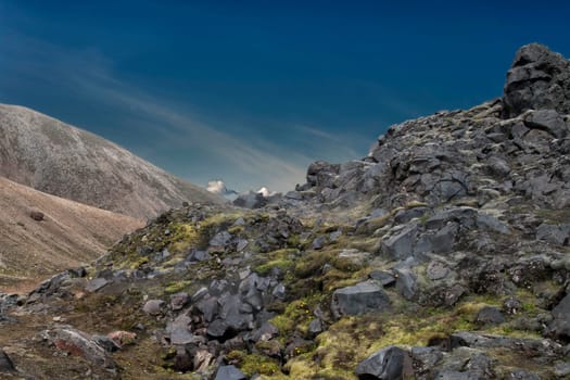 Iceland Landmannalaugar lava desert wild landscape 