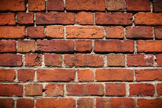 old red brick wall texture background 1