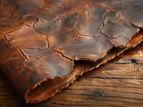 Vintage leather texture with natural patina, great for heritage and classic themed projects.