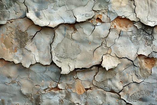 Old plaster wall with cracks and texture, great for historical and textured backgrounds.