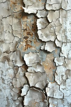 Old plaster wall with cracks and texture, great for historical and textured backgrounds.