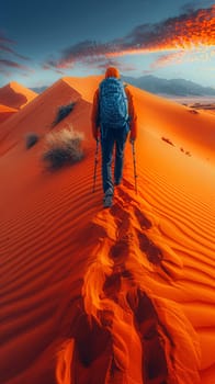 Soft sand dunes at sunrise, providing a serene and natural backdrop.