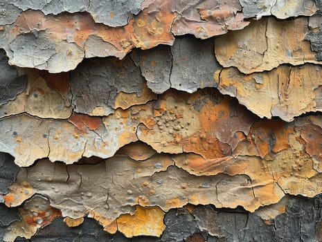 The texture of bark on an ancient tree, showcasing the passage of time and nature's resilience.