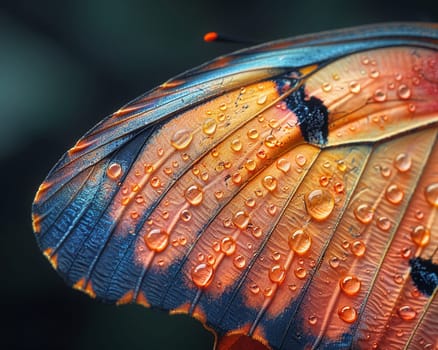 Close-up of a vibrant butterfly wing, for nature and beauty inspired projects.